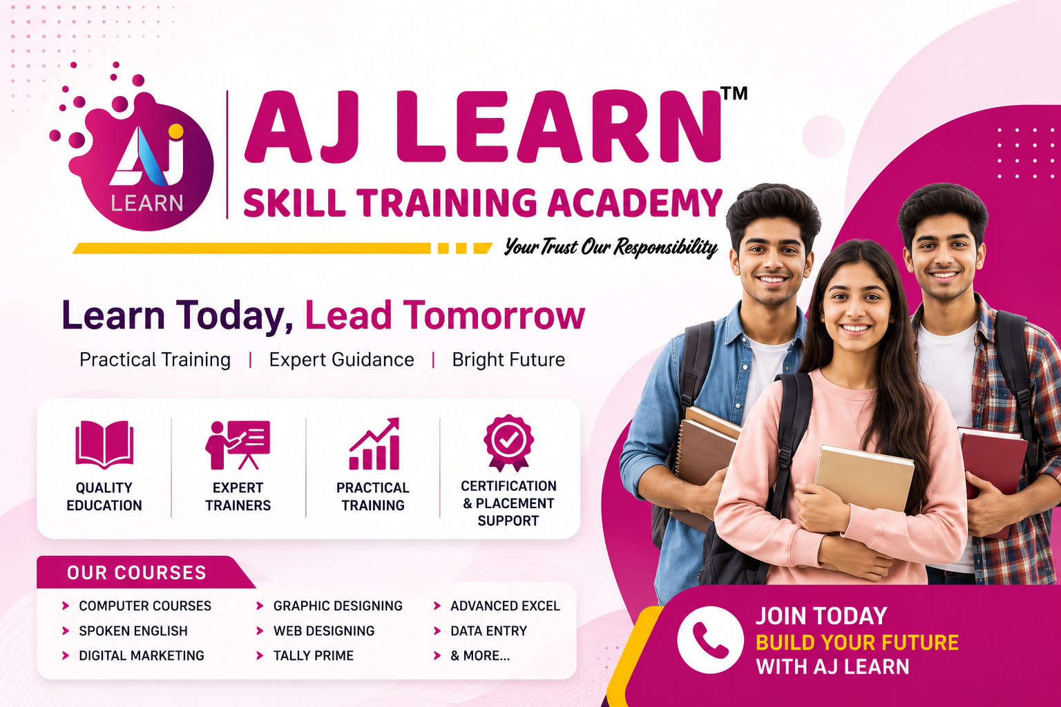 Basic Information of Aj Learn Skill Training Academy